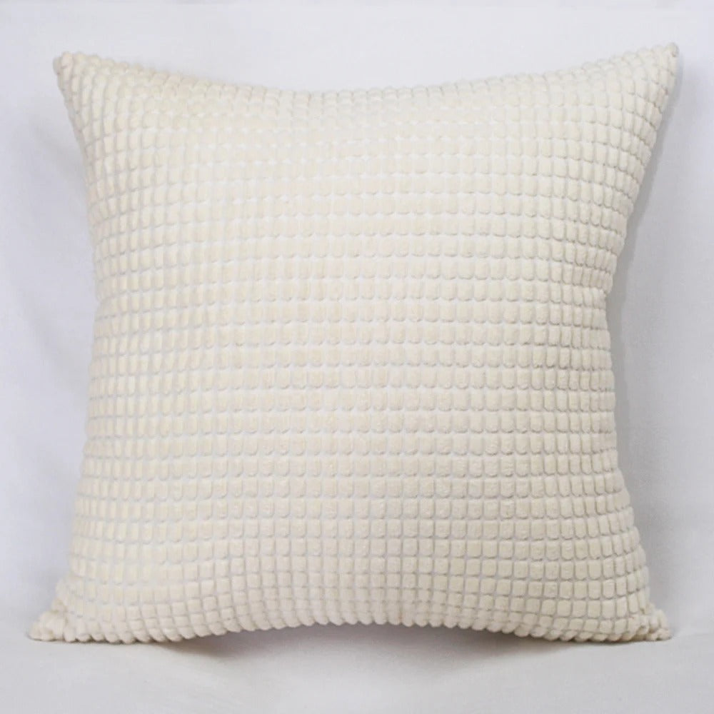 Luxury Plushhome Cushion Cover - with Playful Corn Kernel Design Kalsten