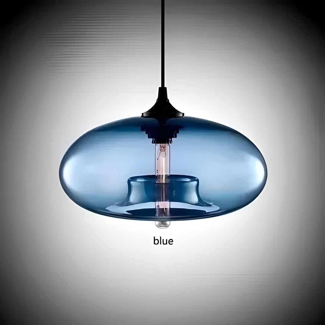 Colorful glass pendant light – Modern Nordic lighting for cozy spaces | Kalsten