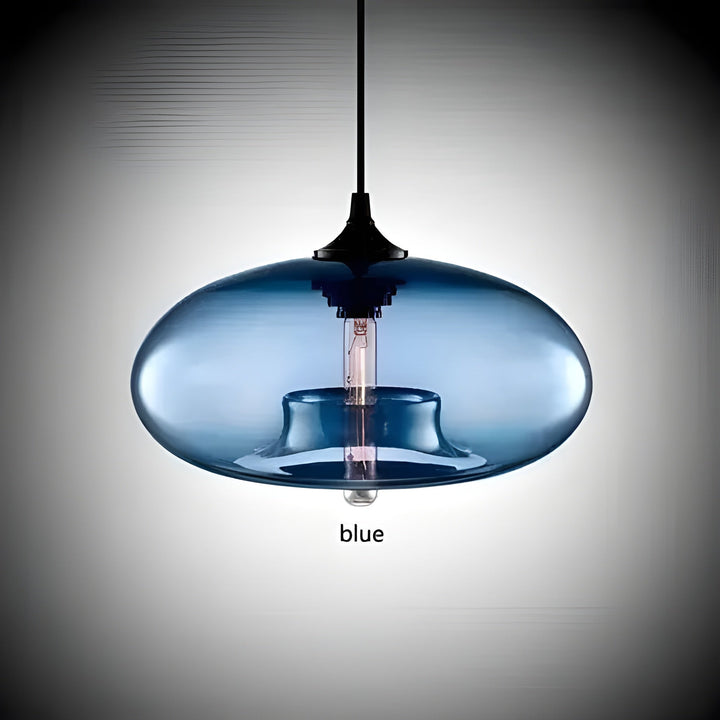 Colorful glass pendant light – Modern Nordic lighting for cozy spaces | Kalsten
