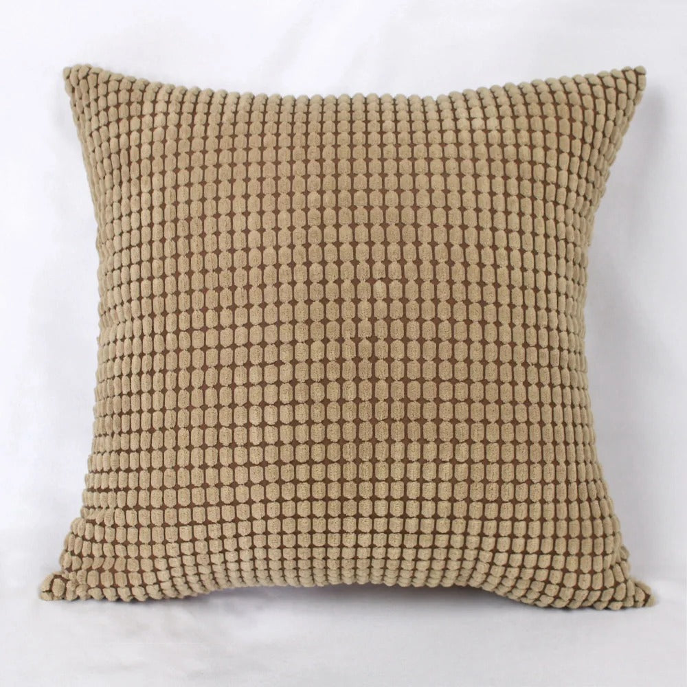 Luxury Plushhome Cushion Cover - with Playful Corn Kernel Design Kalsten