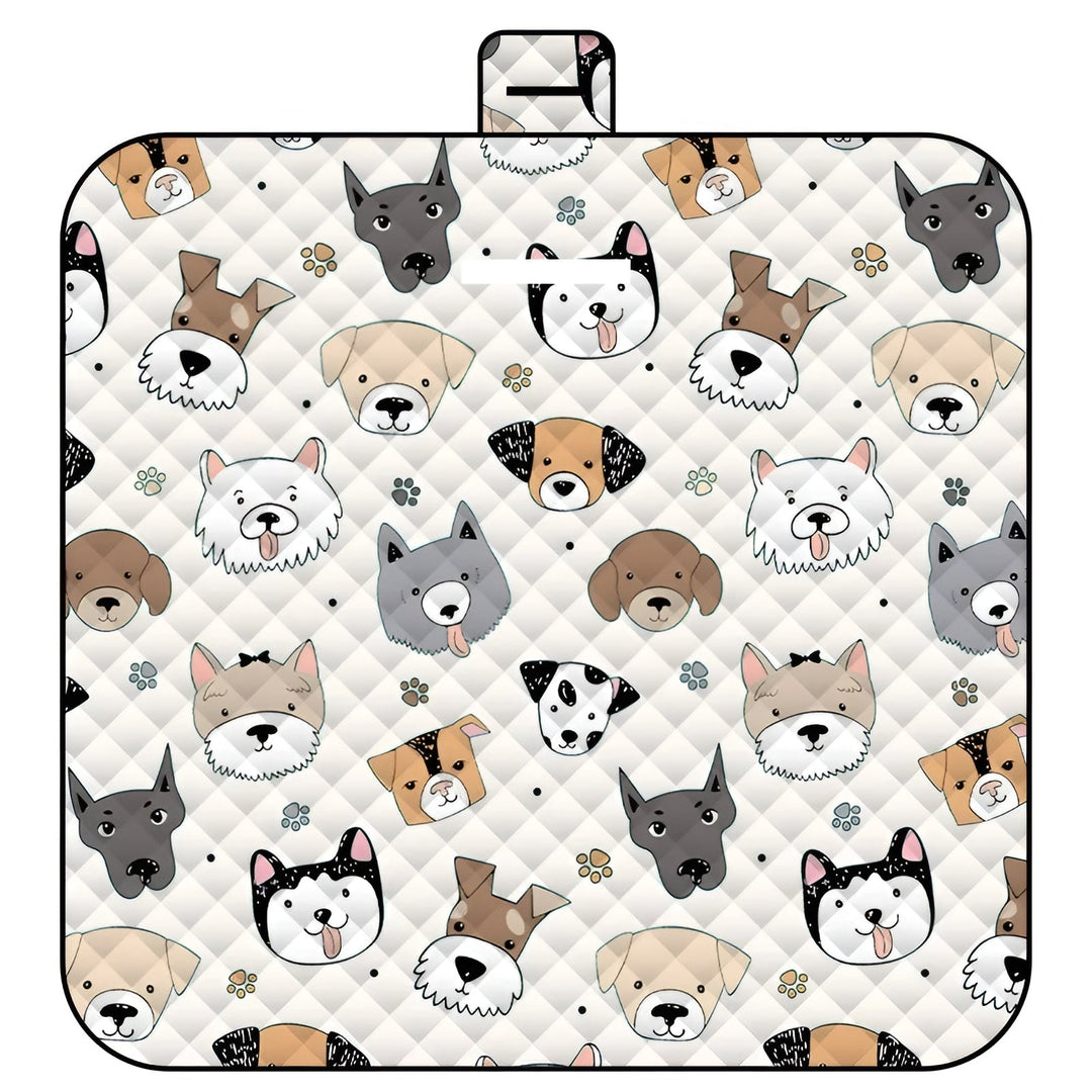 Kalsten | Foldable Baby Playmat Wanderlino | Padded & Water-Resistant | For Outdoor & Home | Incl. Carry Bag