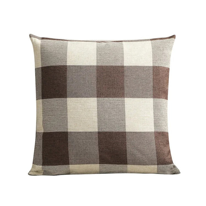 Harmonie Home Cushion Cover - Timeless Check Cushion Cover for Any Interior Kalsten