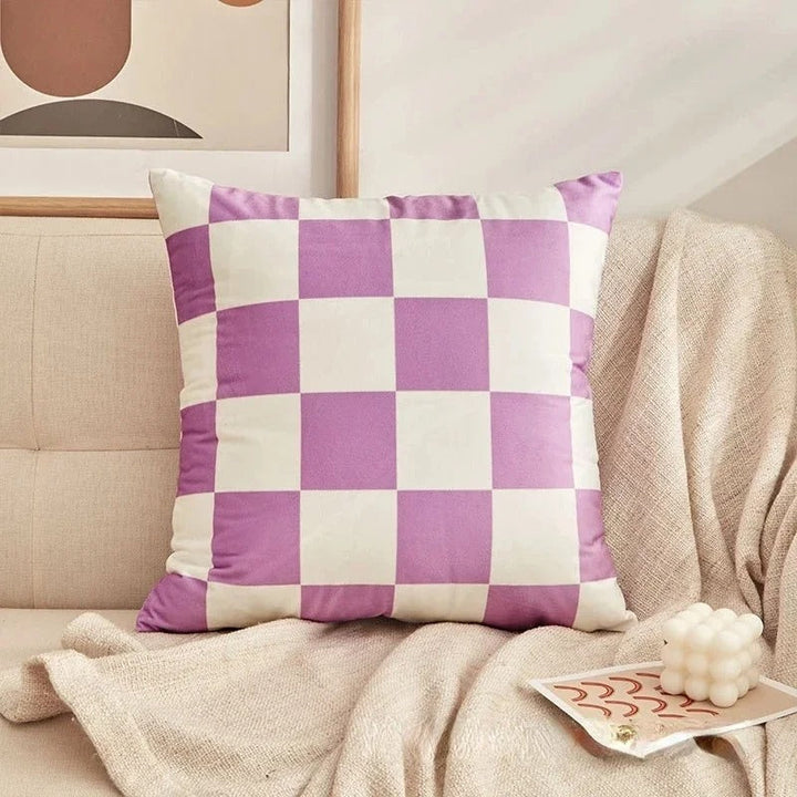 Stylish Checkered Cushion – Trendy Must-Have for a Luxury Interior Kalsten