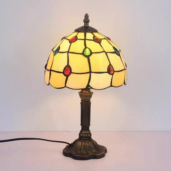 LumiTiffany | LED table lamp in vintage design | Kalsten