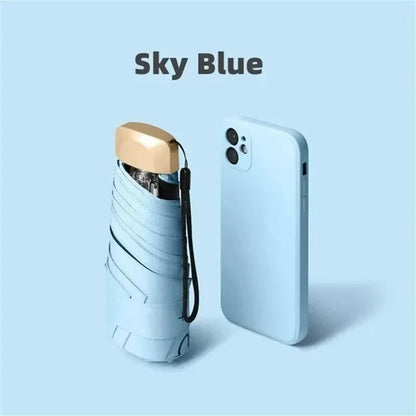 Skanto | Foldable Mini Umbrella Solara – Compact, UV Protection & Wind Resistant