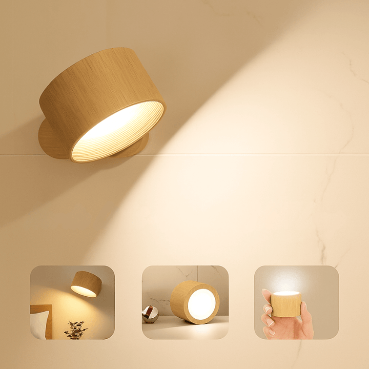 Wireless Nordic Wall Lamp with Remote Control