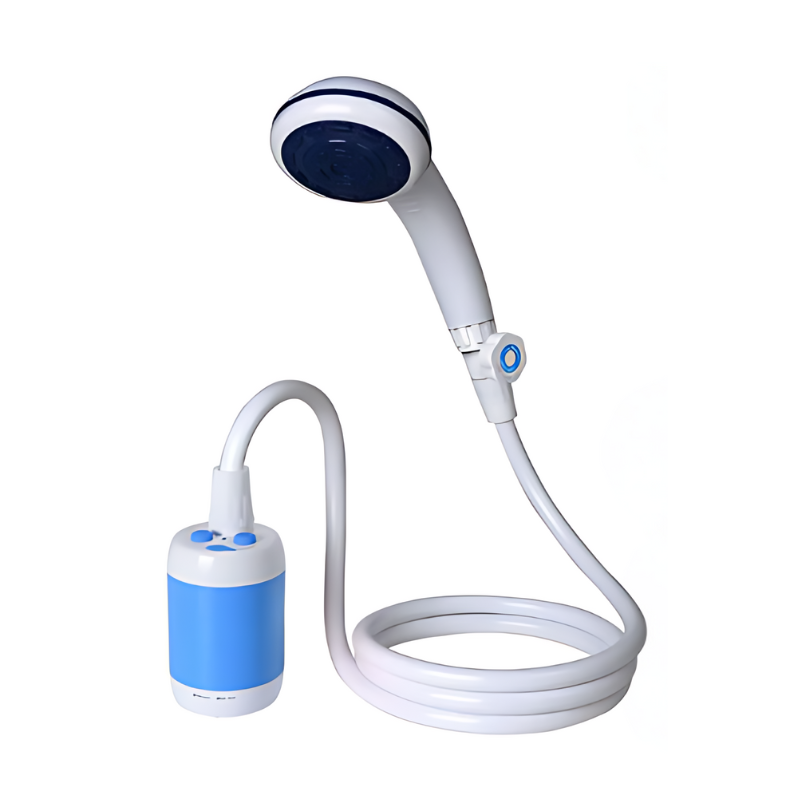 BowLift | AquaJet Portable Outdoor Shower – Rechargeable Travel Camping Shower with Adjustable Flow