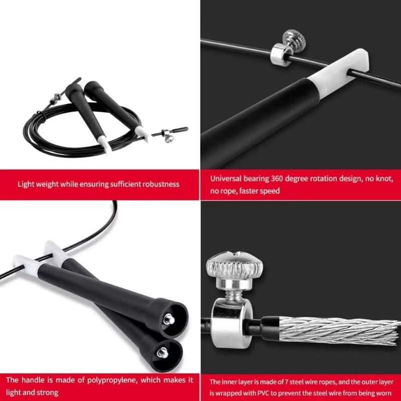 Kalsten | Professional skipping rope with adjustable length & ergonomic handles