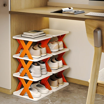 FlexiRack Shoe Organizer - Multifunctional multi-layer foldable shoe rack | Brehn