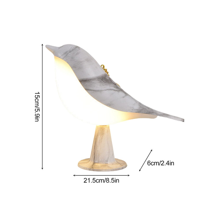 Tree LED Table Lamp with Bird Design Kalsten