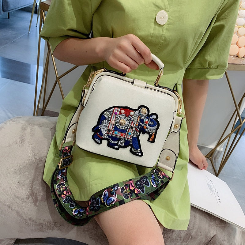 Embroidered Mandala Shoulder Bag – Lightweight Multi-Use Bohemian Design | Kalsten