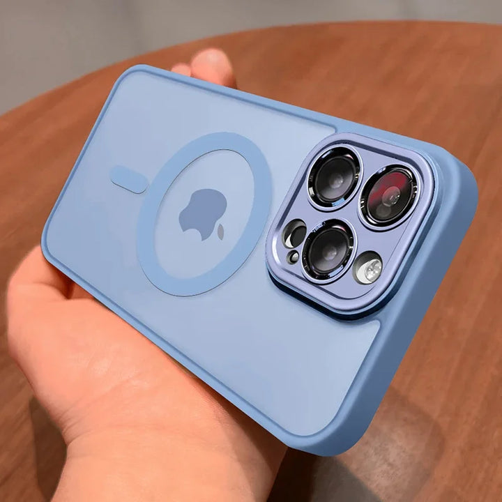 Kalsten | Matte Armour Magnetic Case with Shock Protection & Magsafe Support – 1+1 FREE