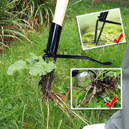 BowLift | Ergonomic Weeding Tool | High-Strength Steel Claws for Effortless Weed Removal in Gardens