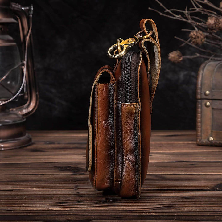 Kalsten | Elegant Leather Hip Pouch for Men