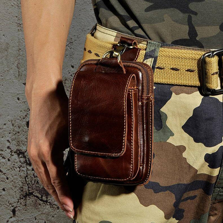 Kalsten | Elegant Leather Hip Pouch for Men