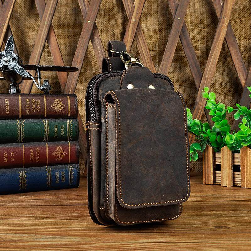 Kalsten | Elegant Leather Hip Pouch for Men