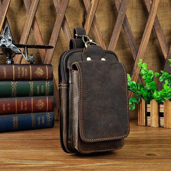 Kalsten | Elegant Leather Hip Pouch for Men