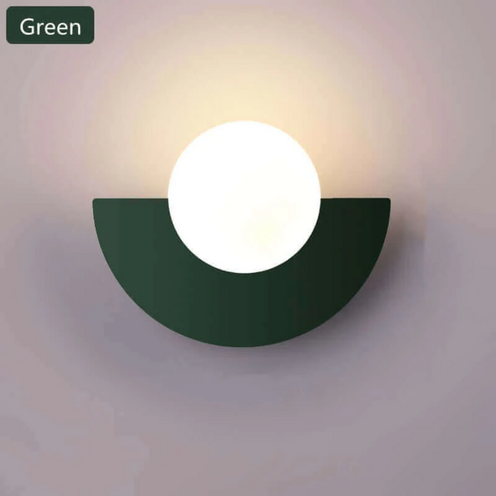 Kalsten | Metal Half Moon Wall Lamp - LunaMetal