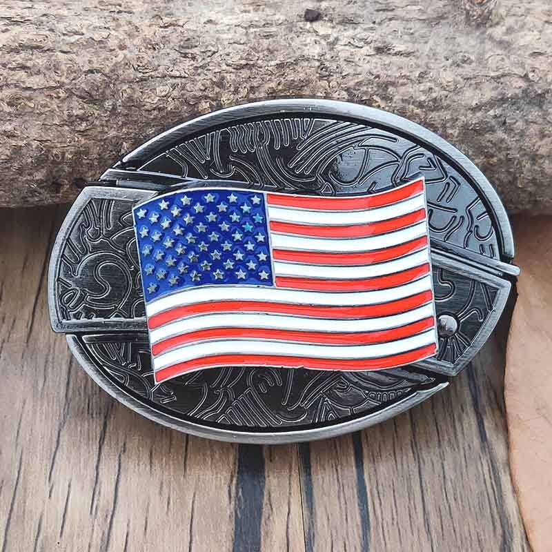 Kalsten | Metal Oval Cowboys Belt Buckle