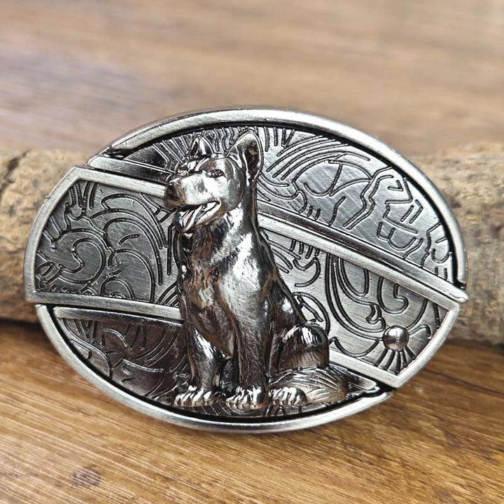 Kalsten | Metal Oval Cowboys Belt Buckle