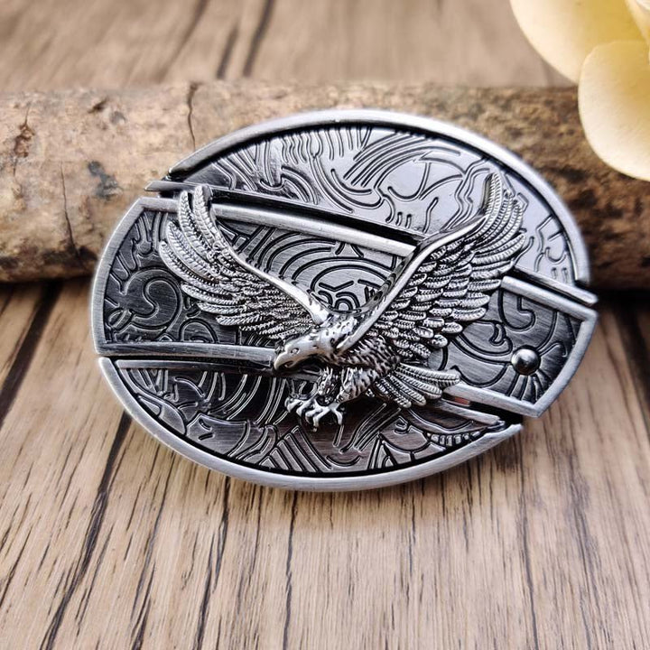 Kalsten | Metal Oval Cowboys Belt Buckle