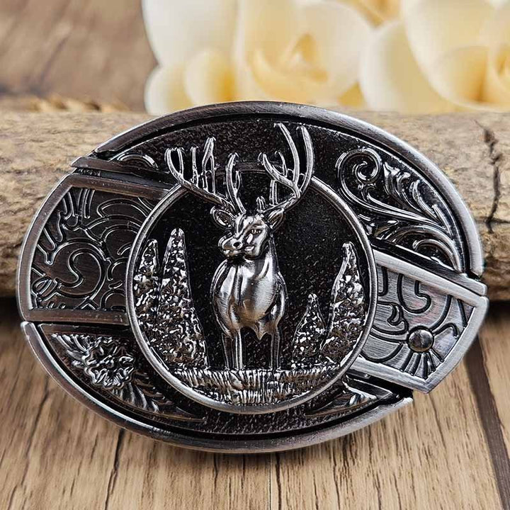 Kalsten | Metal Oval Cowboys Belt Buckle