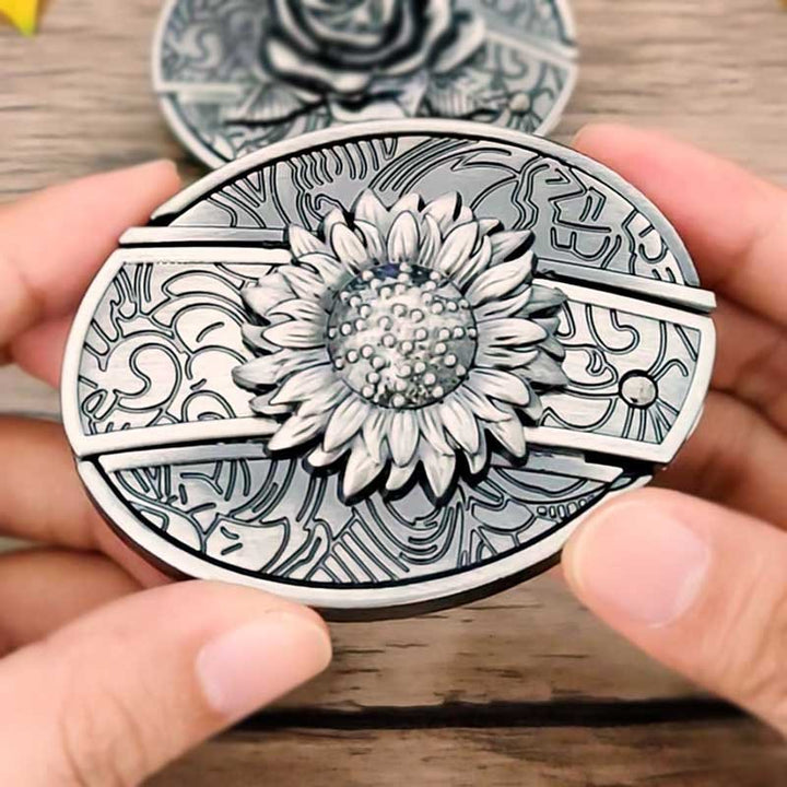 Kalsten | Metal Oval Cowboys Belt Buckle