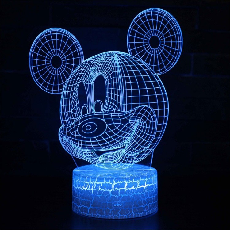 3D Lamp head of Mickey | Kalsten