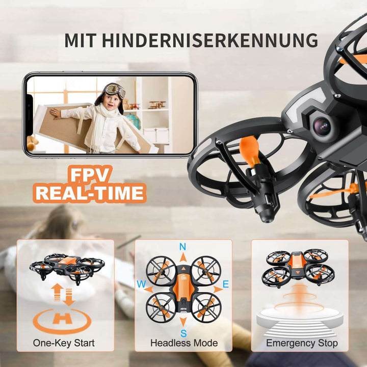 Beginner RC Camera Quadcopter – Mobile & Motion Control