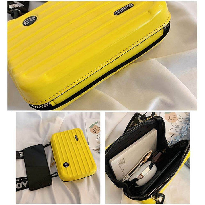 Compact Hard Shell Travel Handbag | Kalsten