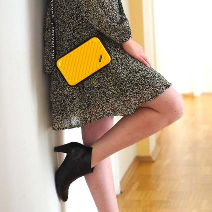 Compact Hard Shell Travel Handbag | Kalsten