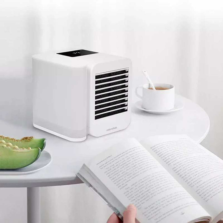 MicroCool Mini Air Conditioner Portable Evaporative Swamp Cooler with 1000ml Water Tank | Kalsten