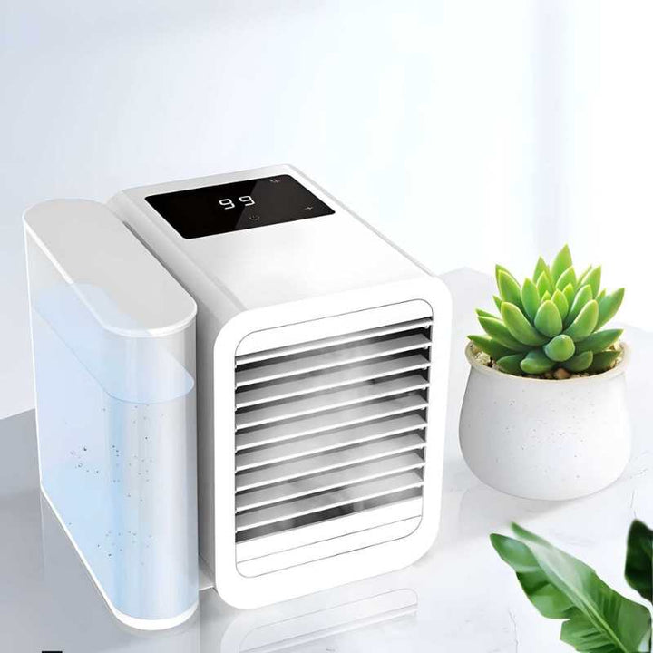 MicroCool Mini Air Conditioner Portable Evaporative Swamp Cooler with 1000ml Water Tank | Kalsten