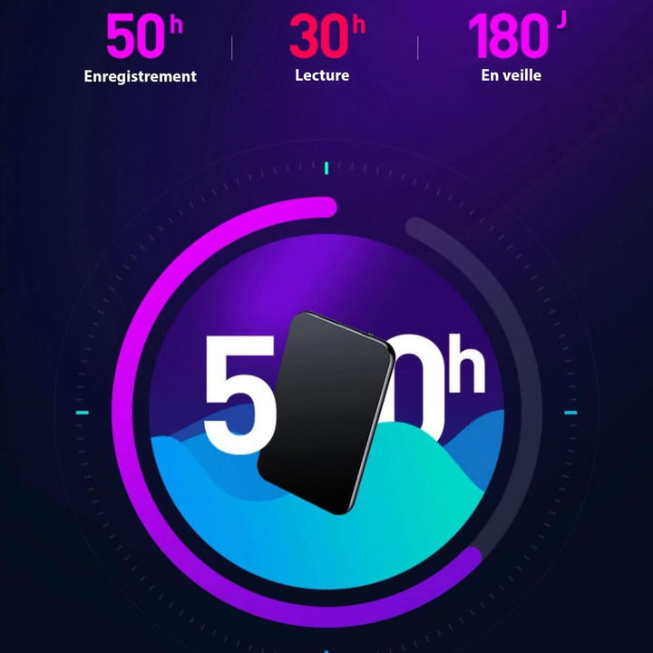 Kalsten | Mini Voice Recorder with Long Battery Life