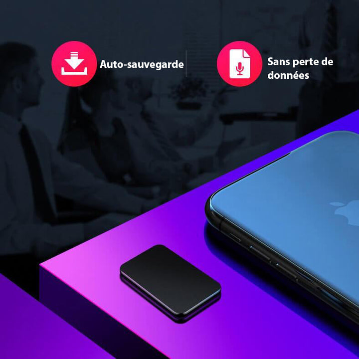 Kalsten | UltraThin Mini Audio Recorder – Discreet Portable Recording with Long Battery Life
