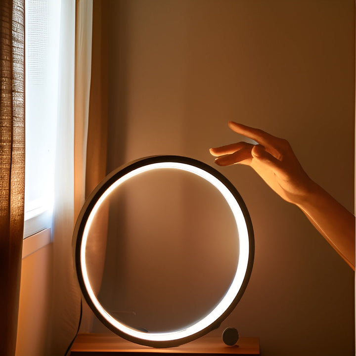 Minimalist Dimmable Table Lamp - EclipseAura Lamp | Kalsten