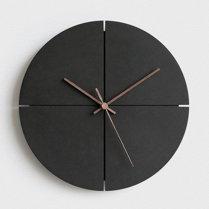 Kalsten | Silent Modern Wall Clock – 12" Decorative MDF Design