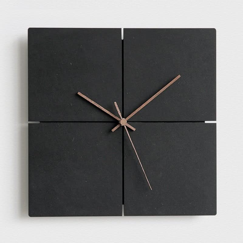 Kalsten | Silent Modern Wall Clock – 12" Decorative MDF Design