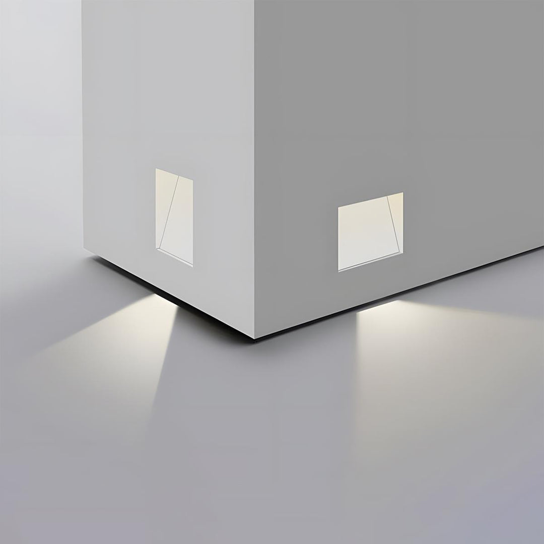 LED Recessed Wall Light with Motion Sensor