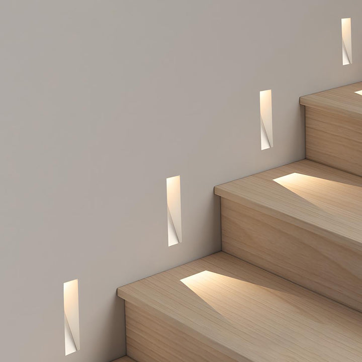 LED Recessed Wall Light with Motion Sensor