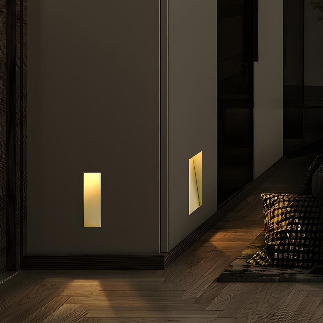 LED Recessed Wall Light with Motion Sensor