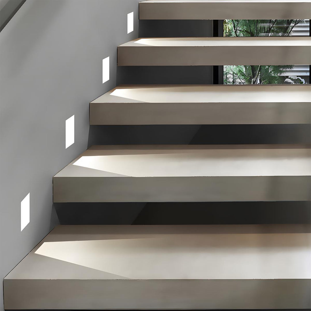 LED Recessed Wall Light with Motion Sensor