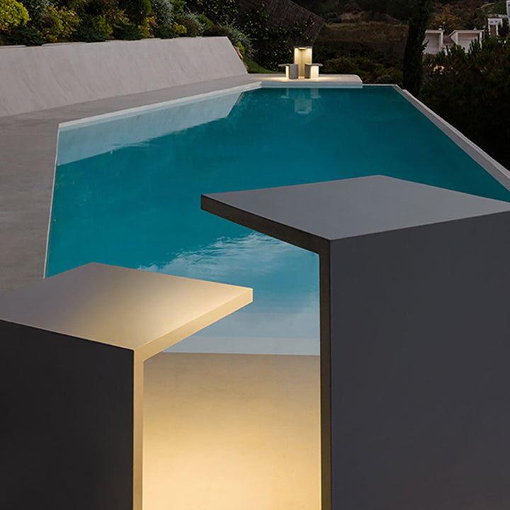 Multifunction Square Stools Table Waterproof Creative Outdoor Light | Kalsten