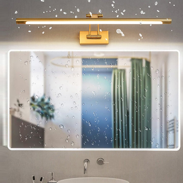 Minimalist Rotatable Waterproof LED Adjustable Bathroom Vanity Mirror Wall Light Vanity Lighting | Kalsten