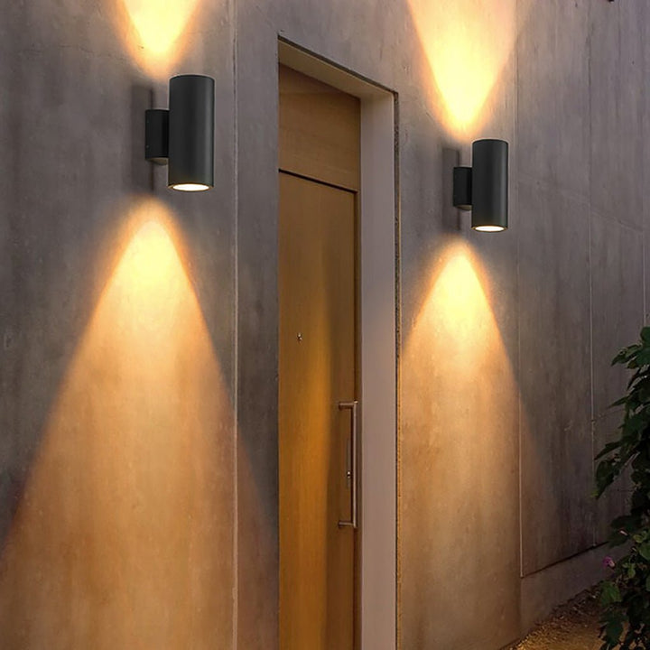 Round up and down Lighting LED Waterproof Modern Outdoor Wall Lights | Kalsten