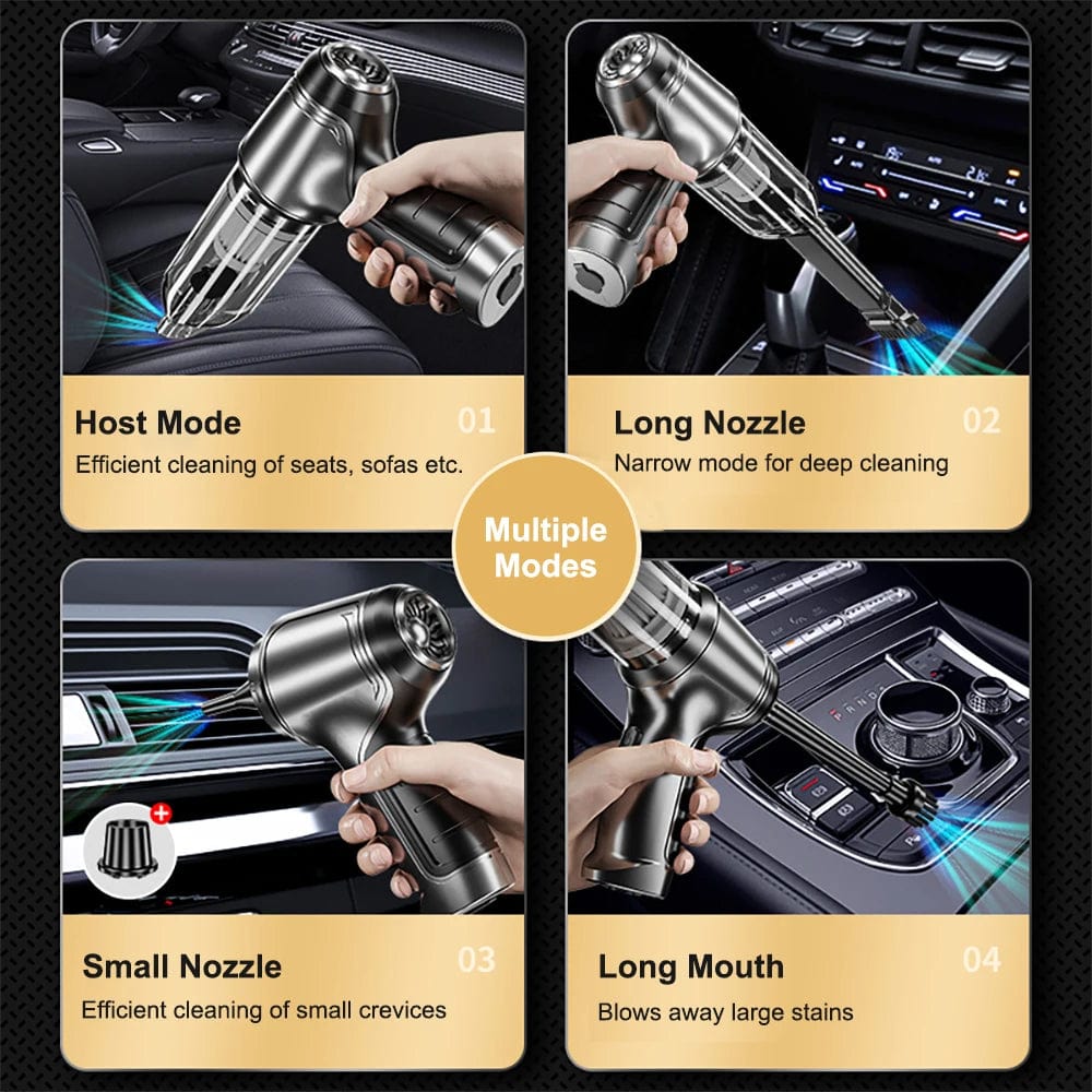 Kalsten | Car Vacuum Cleaner - Powerful and Compact Car Vac for Quick Cleaning