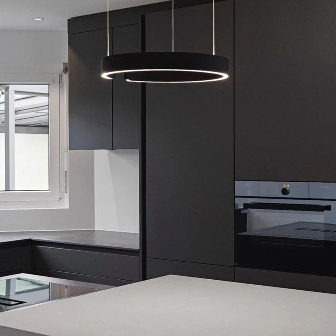 Modern Circle LED Pendant Lamp - HaloRing