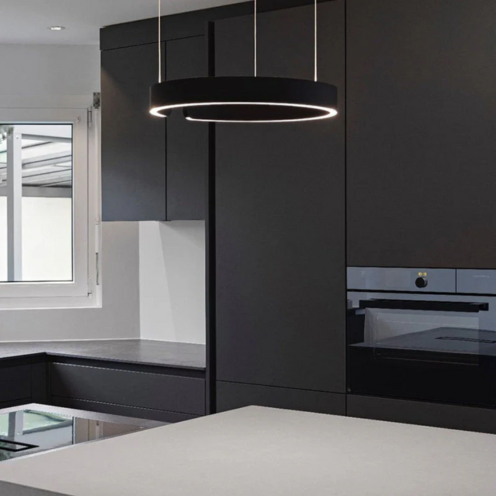 Modern Circle LED Pendant Lamp - HaloRing