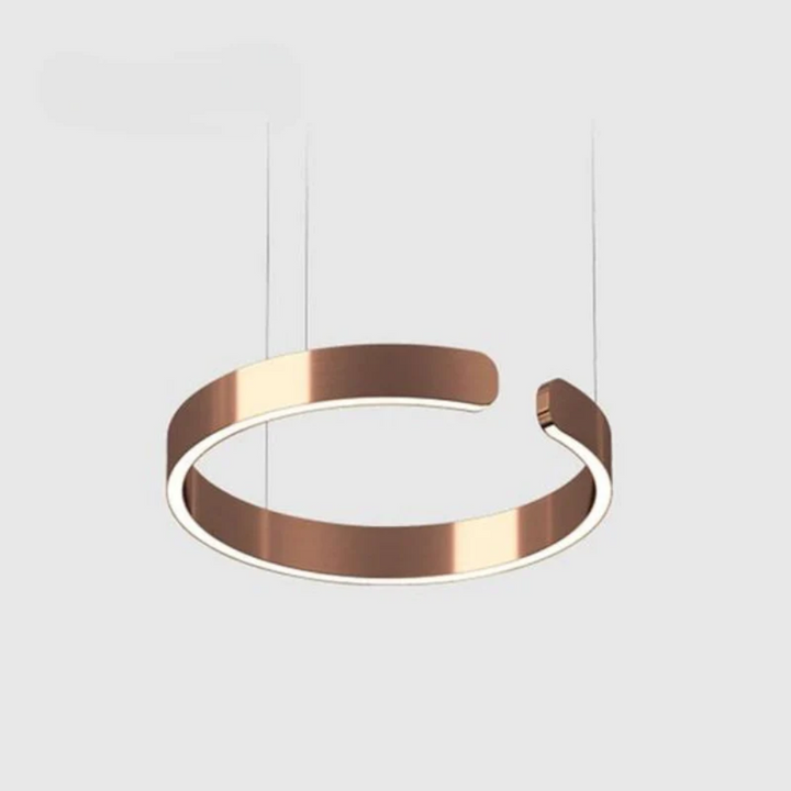 Modern Circle LED Pendant Lamp - HaloRing