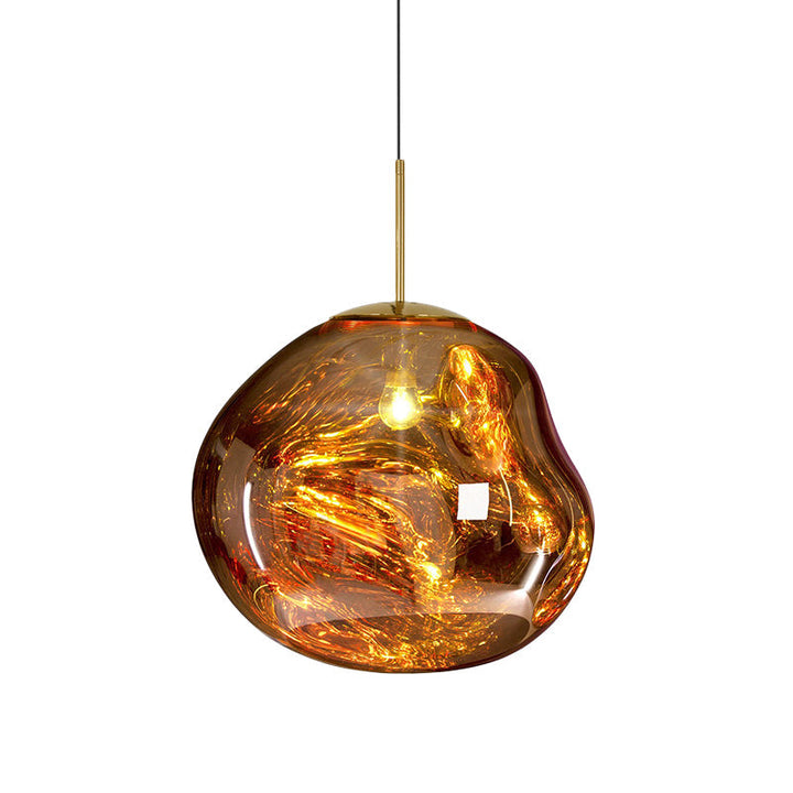 Kalsten | Modern Glass Ceiling Light - LunaLux